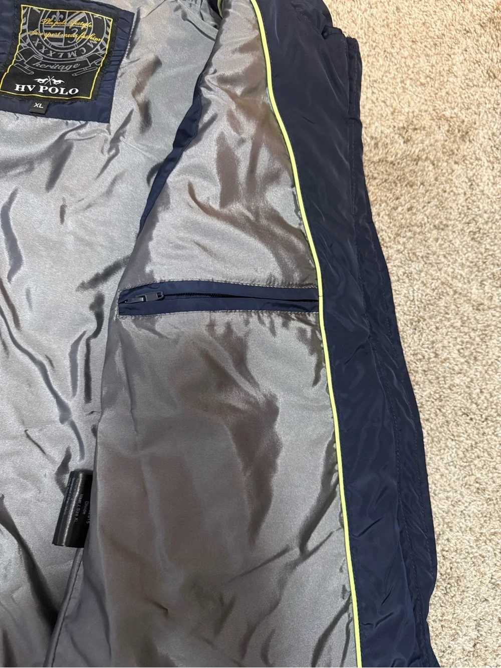 Women’s Down Navy Quilted Puffer Vest
